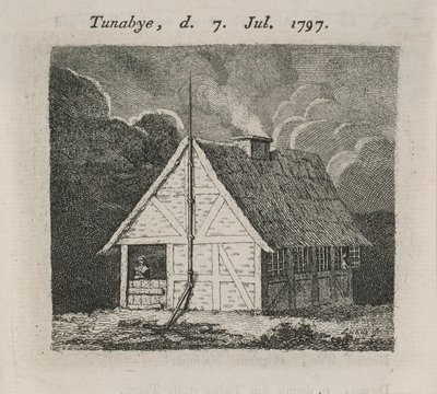 Casa con Pararrayos de Gerhard Ludvig Lahde