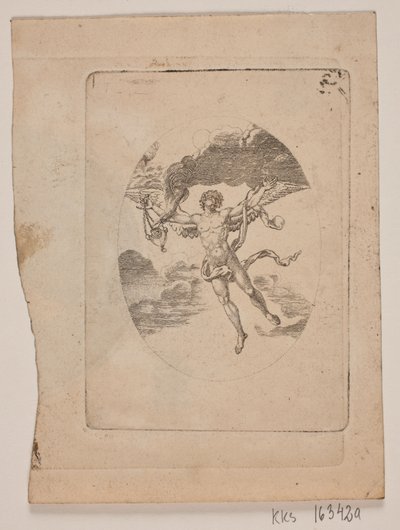 Ángel flotante de Gerhard Ludvig Lahde