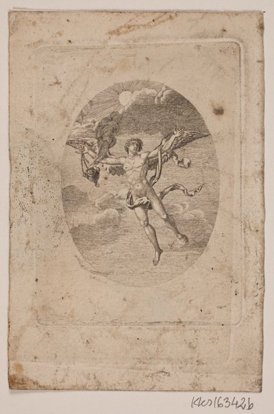 Ángel flotante de Gerhard Ludvig Lahde