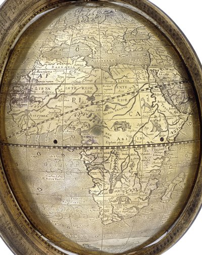 Globo, 1579 de Gerhard Mercator of Duisburg