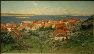 El pueblo de Nevlunghavn de Gerhard Peter Frantz Vilhelm Munthe