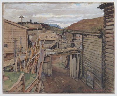 Valle de Gudbrand, Casas Antiguas de Gerhard Munthe