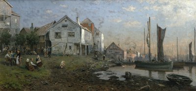 Mañana en un pueblo de pescadores de Gerhard Peter Frantz Vilhelm Munthe