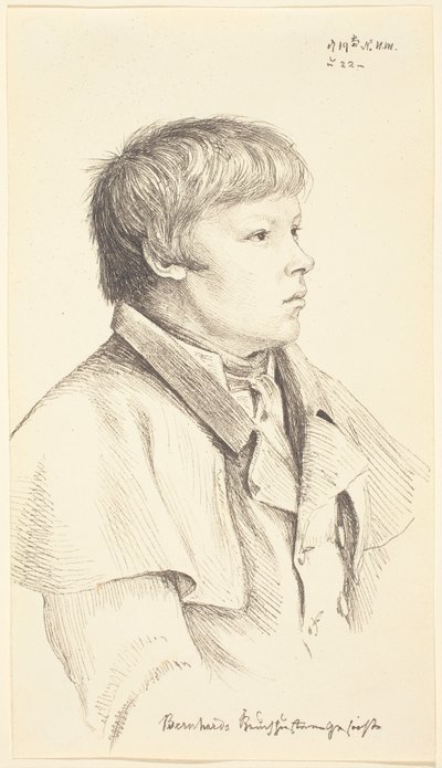 La cara de la tos ferina de Bernhard de Gerhard Wilhelm von Reutern