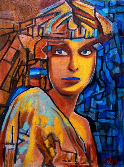 Bella Dulcinea, 2023 (óleo sobre lienzo) de Gerhardt Isringhaus