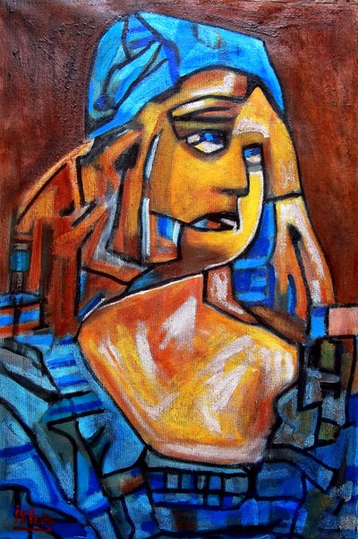 Bella Galatea, 2023 (óleo sobre lienzo) de Gerhardt Isringhaus