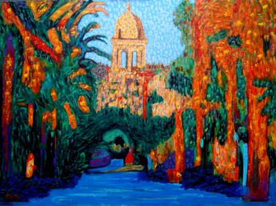 Misión de Loreto, 2022 (óleo sobre lienzo) de Gerhardt Isringhaus