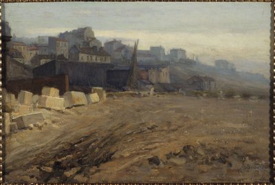 La Butte aux Cailles, hacia 1901 (óleo) de Germain Eugene Bonneton