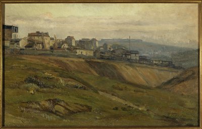 Rue du Moulin-des-Prés, hacia 1900 (óleo sobre lienzo) de Germain Eugene Bonneton