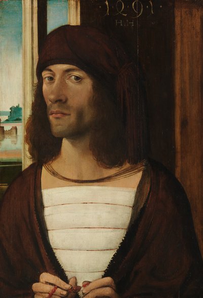 Retrato de un hombre, 1491 de German