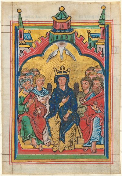 Pentecostés de German 13th Century