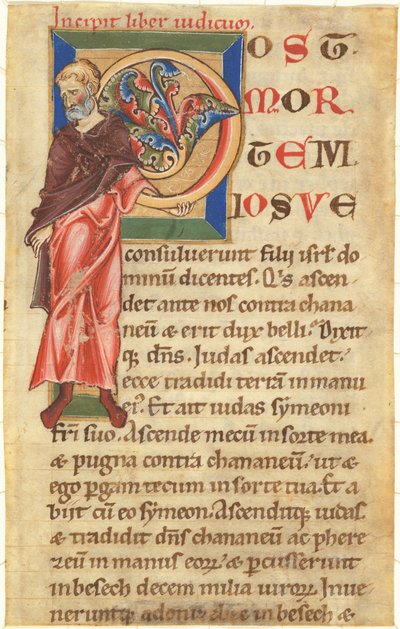 El juez Judá (?) de German 13th Century