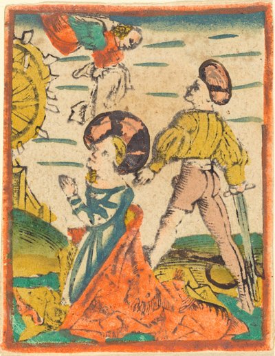 Decapitación de Santa Catalina de German 15th Century
