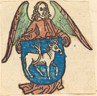 Exlibris de Hilprand Brandenburg de Bibrach de German 15th Century