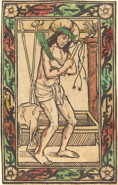 Cristo como el Hombre de Dolores de German 15th Century