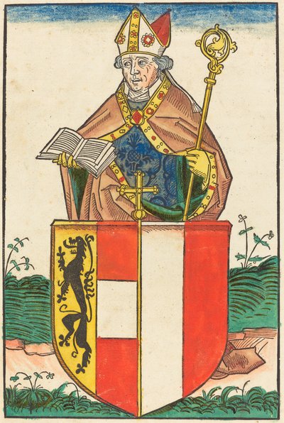 Friedrich Conde de Schaumberg - Obispo de Salzburgo de German 15th Century