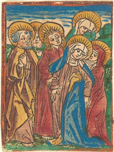 Madonna Vencida de German 15th Century