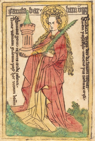 Santa Bárbara de German 15th Century