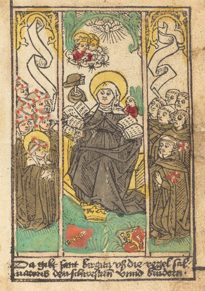 Santa Brígida de German 15th Century