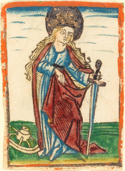 Santa Catalina de German 15th Century