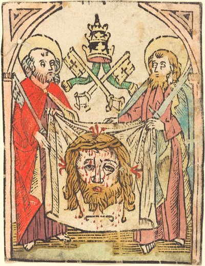 San Pedro y San Pablo con el Sudario de German 15th Century