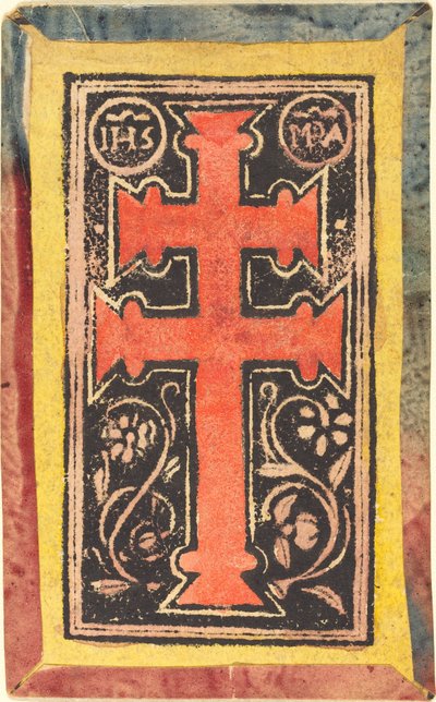 La cruz de German 15th Century