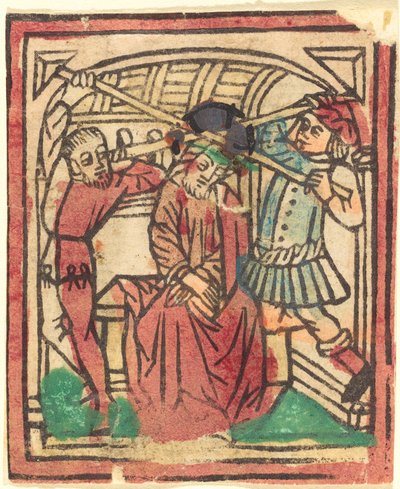 La Coronación de Espinas de German 15th Century