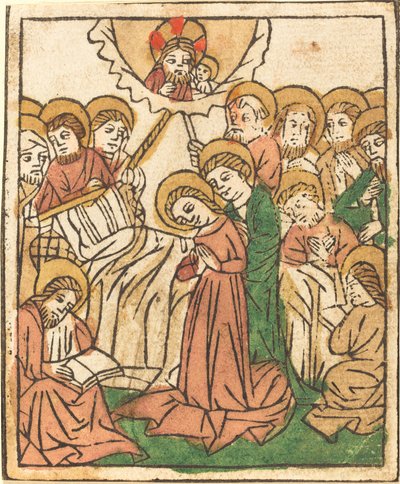 La Muerte de la Virgen de German 15th Century