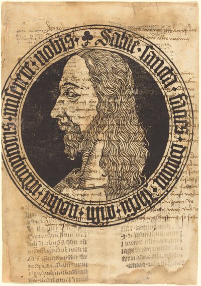 La Cabeza de Cristo de German 15th Century