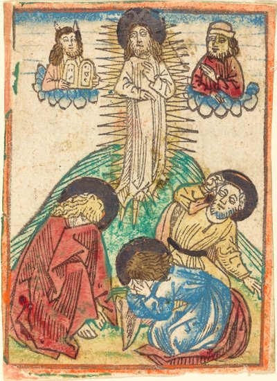 La Transfiguración de German 15th Century