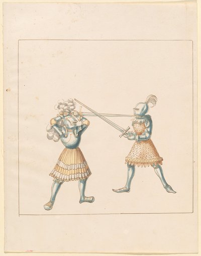 Freydal, El libro de justas y torneos del emperador Maximiliano I: Combates a pie (Justas)(Volumen III): Plato 162 de German 16th Century