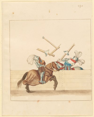 Justa italiana de paz de German 16th Century