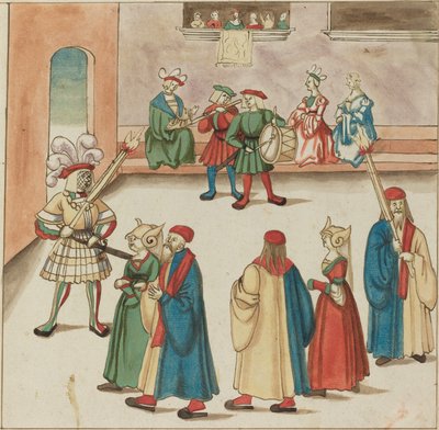 Mascarada de German 16th Century