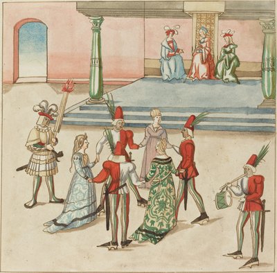 Mascarada de German 16th Century