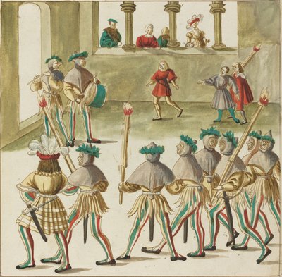Mascarada de German 16th Century