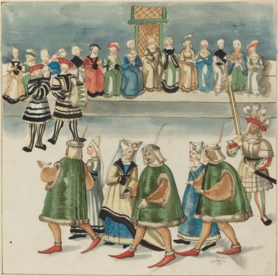 Mascarada de German 16th Century