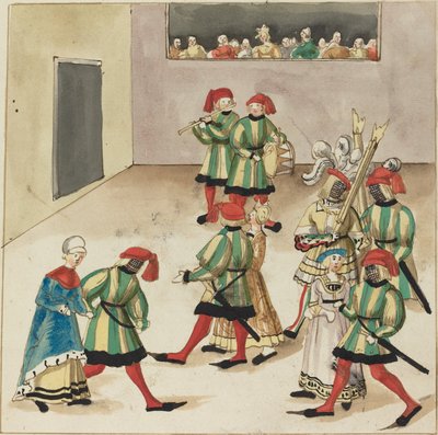 Mascarada de German 16th Century