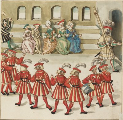 Mascarada de German 16th Century