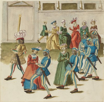 Mascarada de German 16th Century