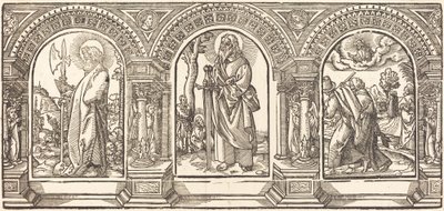 Cristo y Sus Discípulos V de German 16th Century after Martin Schongauer
