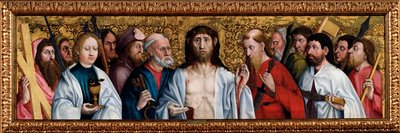 Cristo y los Doce Apóstoles, segunda mitad del siglo XV de German Master