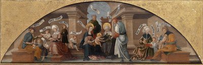 La Sagrada Parentela, principios del siglo XVI de German Master