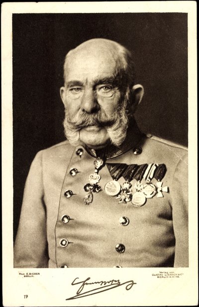Emperador Francisco José I de Austria, Liersch 17 de German Photographer