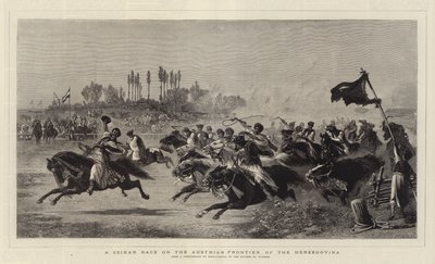 Una carrera de Czikar en la frontera austriaca de Herzegovina de German School
