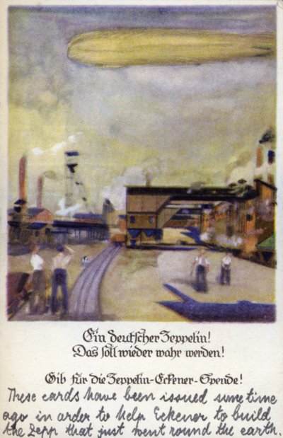 ¡Un Zeppelin alemán! de German School