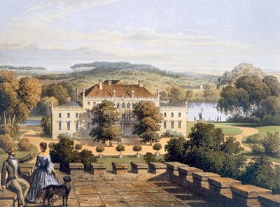 Una residencia real prusiana, c.1852-63 de German School
