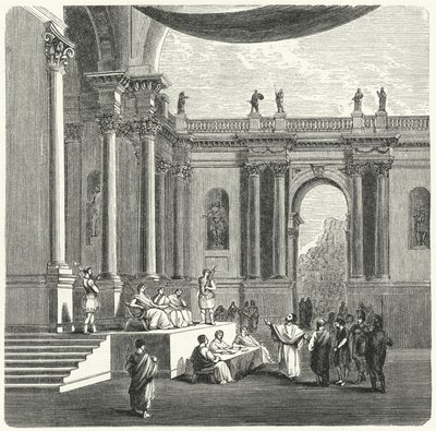 Un tribunal de justicia romano de German School