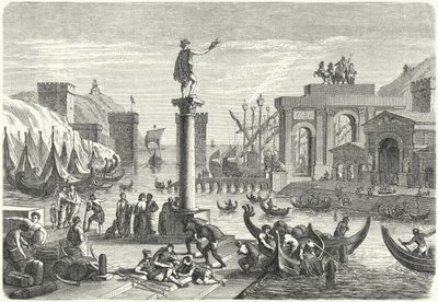 Un puerto marítimo romano de German School