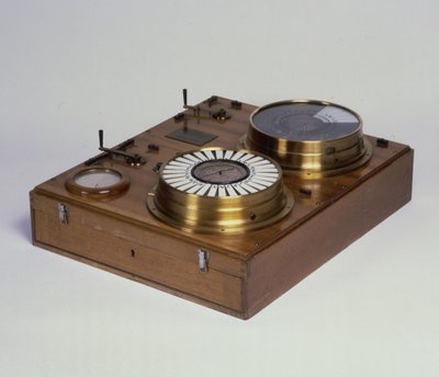 Un Zeigertelegraph, producido por Werner von Siemens de German School