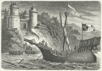 Un barco mercante de la Liga Hanseática de German School